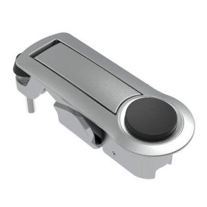 Compression Latch, Lever Latch, No Restriction, Raised Trigger, 1-5mm Panel, 1-18mm Grip, Not Sealed, Zinc Alloy, Chrome Plated, Bright - Image 1