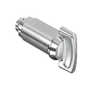 Cam Lock Latch, Zinc Alloy, Chrome Core, Chrome Housing