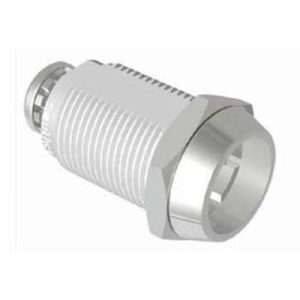 Cam Lock Latch, Zinc Alloy, No Core, Stainless Covered Housing - Image 1