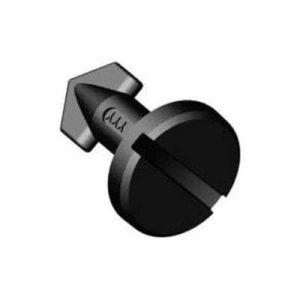 DZUS® Quarter-Turn Stud, Slotted Head, Plastic, Natural