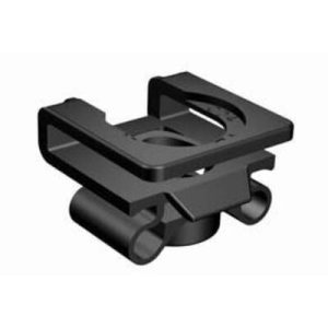 DZUS® Quarter-Turn Receptacle, 2.30 - 3.90mm (.090 - .153 in) Frame Thickness, Plastic, Natural - Image 1