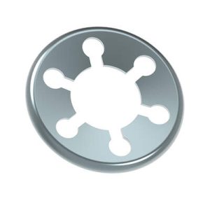 DZUS® Quarter-Turn Retainer, Large Size, Steel Zinc Plate, Bright chromate - Image 1