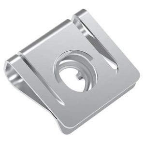 DZUS® Quarter-Turn Receptacle, Medium Size, Steel Zinc Immersion Coating - Image 1