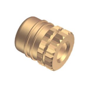 DZUS® Quarter-Turn Receptacle, Large Size, Brass 0 - Image 1