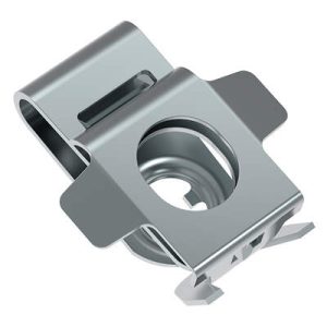 DZUS® Quarter-Turn Receptacle, Large Size, Steel Zinc Plate, Bright chromate - Image 1