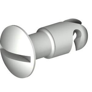 DZUS® Quarter-Turn Stud, Size 5, Slotted Recess, Steel Zinc Plate, Bright chromate