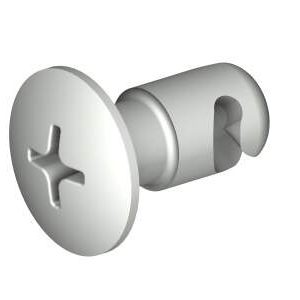 DZUS® Quarter-Turn Stud, Size 4, Phillips Recess, Steel Zinc Plate, Bright chromate - Image 1