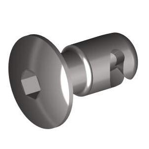 DZUS® Quarter-Turn Stud, Size 4, Hex Recess, Stainless Steel Passivated - Image 1