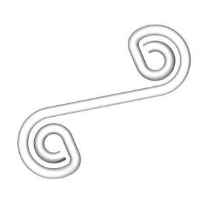 DZUS® Quarter-Turn Retainer, Size 4, Steel Zinc Plate, Bright chromate - Image 1