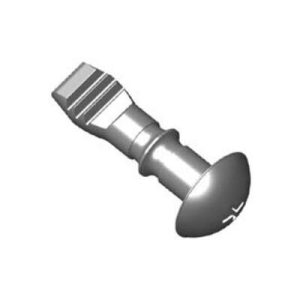 DZUS® Quarter-Turn Stud,  Phillips Recess #2, Steel Zinc Plate, Bright chromate - Image 1