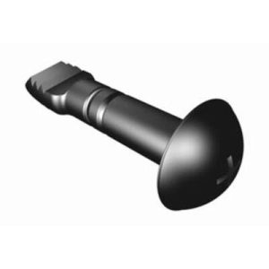 DZUS® Quarter-Turn Stud,  Phillips Recess #2, Steel Zinc Plate, Black Chromate - Image 1