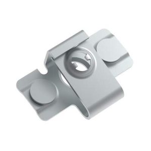 DZUS® Quarter-Turn Receptacle, Size 6, Weld-on, Steel, Zinc Immersion Coating - Image 1