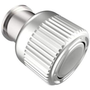 DZUS® Tech Line, Press-in, 9.750 mm Fastened Stud Projection, 0.9 mm Min. Outer Panel, Bright Knob, Bulk Packaged