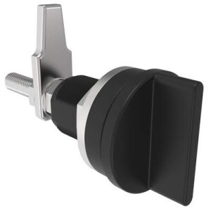 VISE ACTION® Compression Latch, Large Size, Knob Style, Zinc Alloy, Powder Coated, Black - Image 1