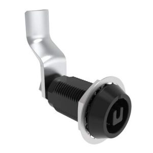 VISE ACTION® Compression Latch, Large Size, 8 mm Square, Aluminum Alloy, Hard Anodized, Black, 48 mm (1.89 in) Grip - Image 1