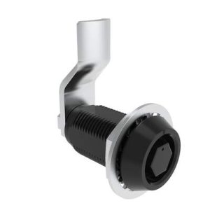 VISE ACTION® Compression Latch, Large Size, Bellcore 216, Aluminum Alloy, Hard Anodized, Black, 28 mm (1.1 in) Grip - Image 1