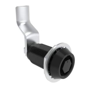 VISE ACTION® Compression Latch, Large Size, Bellcore 216, Aluminum Alloy, Hard Anodized, Black, 50 mm (1.97 in) Grip - Image 1