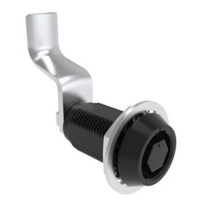 VISE ACTION® Compression Latch, Large Size, Bellcore 216, Aluminum Alloy, Hard Anodized, Black, 58 mm (2.28 in) Grip - Image 1