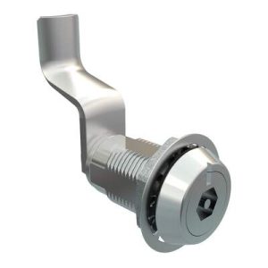 VISE ACTION® Compression Latch, Large Size, Bellcore Electronics, Zinc Alloy, Chrome Plated, Bright, 47 mm (1.85 in) Grip - Image 1