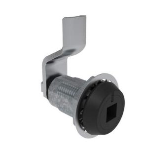 Vise Action® Compression Latch, Large Size, 8 mm Square Recess, Zinc Alloy, Powder Coat, Black, 17 mm (0.67 in) Grip