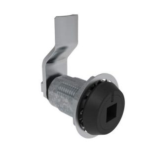 Vise Action® Compression Latch, Large Size, 8 mm Square Recess, Zinc Alloy, Powder Coat, Black, 21 mm (0.83 in) Grip