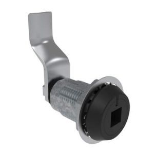 Vise Action® Compression Latch, Large Size, 8 mm Square Recess, Zinc Alloy, Powder Coat, Black, 45 mm (1.77 in) Grip