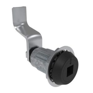 Vise Action® Compression Latch, Large Size, 8 mm Square Recess, Zinc Alloy, Powder Coat, Black, 51 mm (2.01 in) Grip