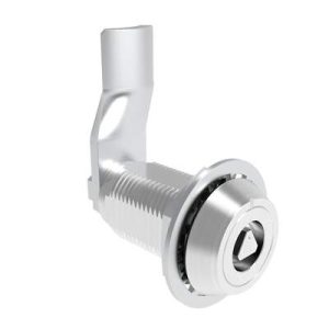 VISE ACTION® Compression Latch, Large Size, 7 mm Triangle, Aluminum Alloy, Powder Coated, Clear, 34 mm (1.34 in) Grip - Image 1