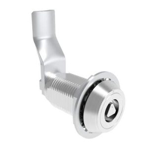 VISE ACTION® Compression Latch, Large Size, 7 mm Triangle, Aluminum Alloy, Powder Coated, Clear, 40 mm (1.57 in) Grip - Image 1