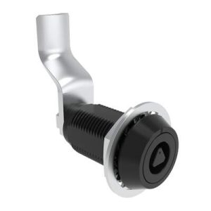 VISE ACTION® Compression Latch, Large Size, 7 mm Triangle, Aluminum Alloy, Hard Anodized, Black, 50 mm (1.97 in) Grip - Image 1