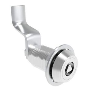 VISE ACTION® Compression Latch, Large Size, 7 mm Triangle, Aluminum Alloy, Powder Coated, Clear, 56 mm (2.2 in) Grip - Image 1