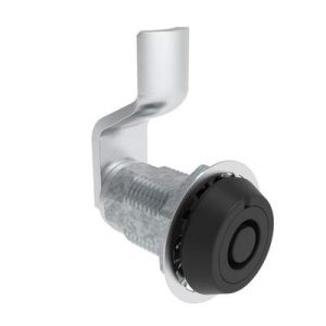 VISE ACTION® Compression Latch, Large Size, Southco® Tubular Key, Zinc Alloy, Powder Coated, Black, 17 mm (0.67 in) Grip