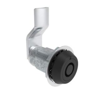 VISE ACTION® Compression Latch, Large Size, Southco® Tubular Key, Zinc Alloy, Powder Coated, Black, 25 mm (0.98 in) Grip