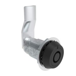 VISE ACTION® Compression Latch, Large Size, Southco® Tubular Key, Zinc Alloy, Powder Coated, Black, 29 mm (1.14 in) Grip