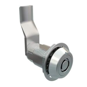 VISE ACTION® Compression Latch, Large Size, Southco® Tubular Key, Zinc Alloy, Chrome Plated, Bright, 39 mm (1.54 in) Grip