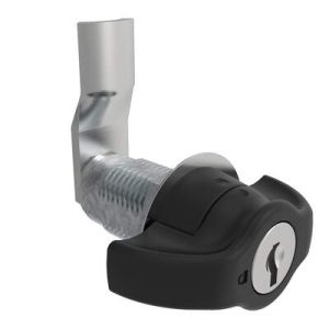 VISE ACTION® Compression Latch, Large Size, Wing, Zinc Alloy, Powder Coated, Black, 29 mm (1.14 in) Grip