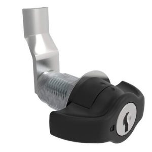 VISE ACTION® Compression Latch, Large Size, Wing, Zinc Alloy, Powder Coated, Black, 37 mm (1.46 in) Grip