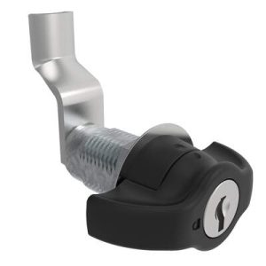 VISE ACTION® Compression Latch, Large Size, Wing, Zinc Alloy, Powder Coated, Black, 45 mm (1.77 in) Grip