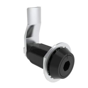 VISE ACTION® Compression Latch, Large Size, 8 mm Hex Recess, Aluminum Alloy, Hard Anodized, Black, 36 mm (1.42 in) Grip - Image 1