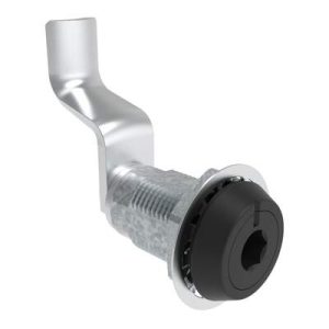 VISE ACTION® Compression Latch, Large Size, 8 mm Hex Recess, Zinc Alloy, Powder Coated, Black, 53 mm (2.09 in) Grip - Image 1