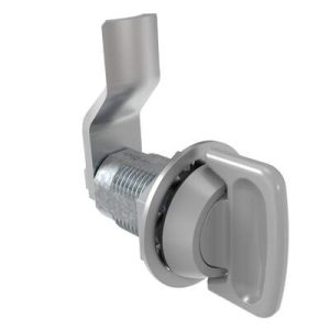 VISE ACTION® Compression Latch, Large Size, Knob Style, Zinc Alloy, Powder Coated, Silver, 21 mm (0.83 in) Grip - Image 1