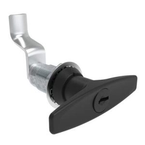 VISE ACTION® Compression Latch, Large Size, T-Handle, Zinc Alloy, Powder Coated, Black, 49 mm (1.93 in) Grip