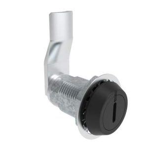 VISE ACTION® Compression Latch, Large Size, Slotted Recess, Zinc Alloy, Powder Coated, Black, 27 mm (1.06 in) Grip - Image 1