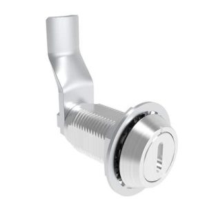 VISE ACTION® Compression Latch, Large Size, Slotted Recess, Aluminum Alloy, Powder Coated, Clear, 42 mm (1.65 in) Grip - Image 1