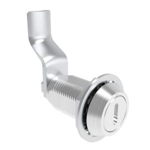 VISE ACTION® Compression Latch, Large Size, Slotted Recess, Aluminum Alloy, Powder Coated, Clear, 48 mm (1.89 in) Grip - Image 1