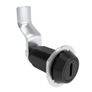 VISE ACTION® Compression Latch, Large Size, Slotted Recess, Aluminum Alloy, Hard Anodized, Black, 50 mm (1.97 in) Grip - Image 1