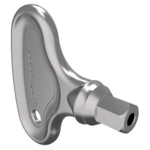 Key, Bellcore Electronics, Zinc Alloy, Nickel Plated - Image 1