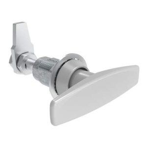 VISE ACTION® Compression Latch, Large Size, T-Handle, Zinc Alloy, Powder Coated, Silver - Image 1