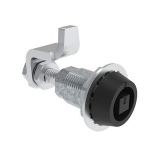 VISE ACTION® Compression Latch, Large Size, Railway Standard, Zinc Alloy, Powder Coated, Black - Image 1