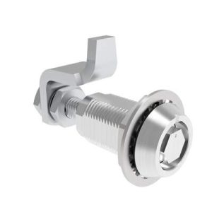 VISE ACTION® Compression Latch, Large Size, Bellcore 216, Aluminum Alloy, Powder Coated, Clear - Image 1